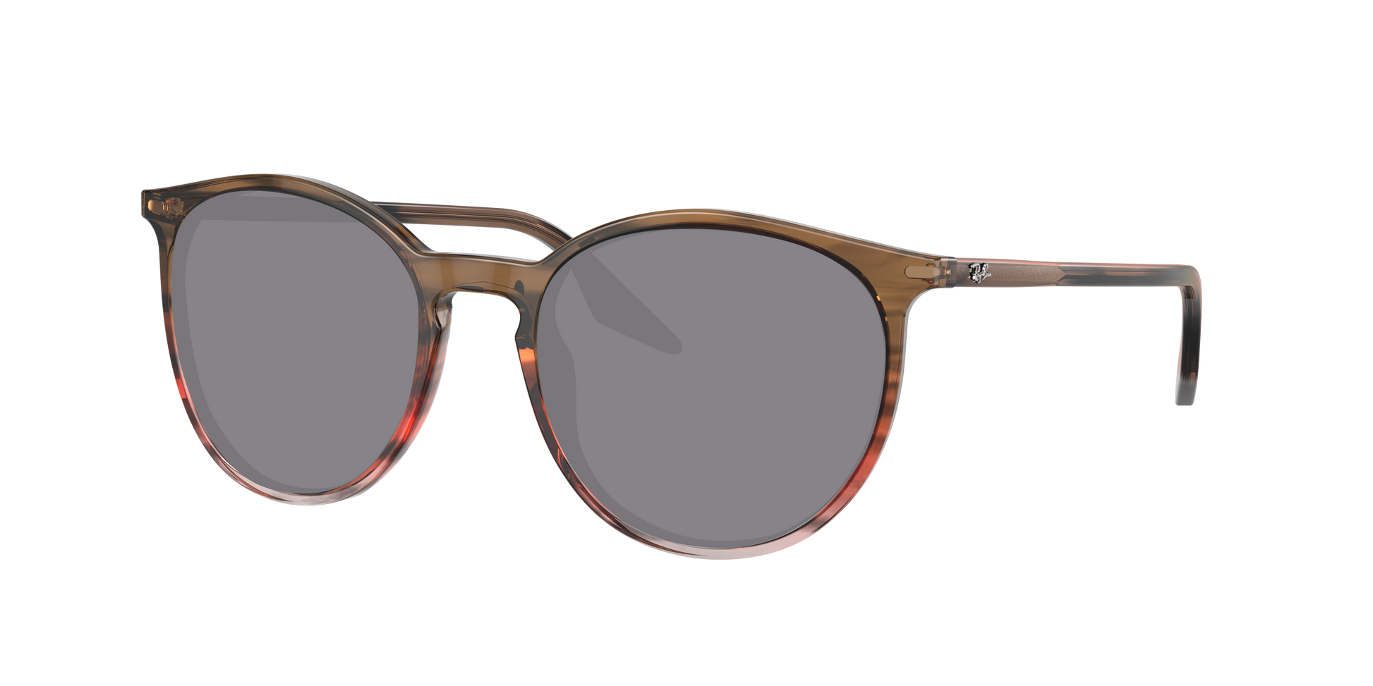 STRIPED BROWN AND RED, Grey-Polarized, Sunberryrx