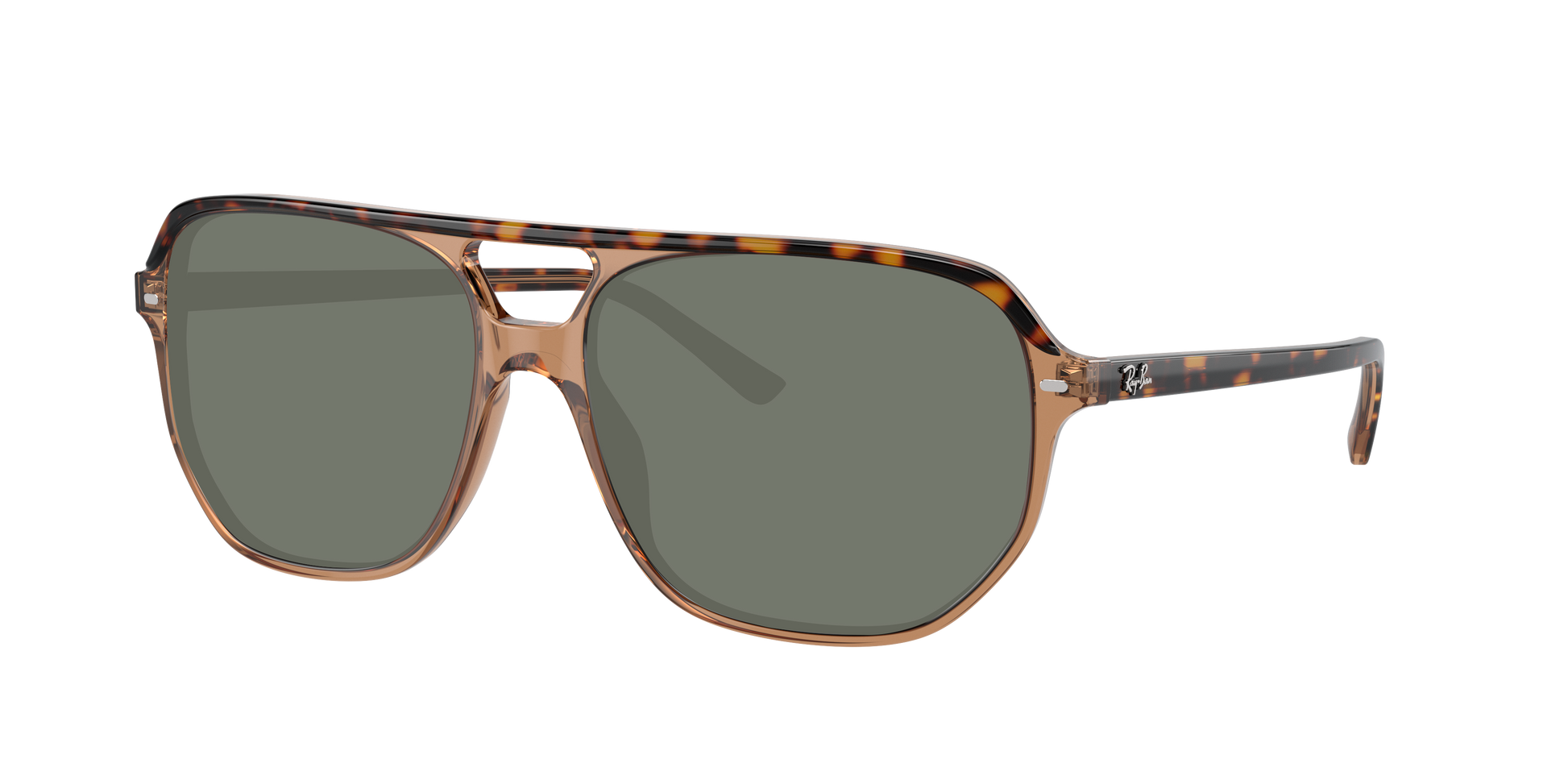 HAVANA ON TRANSPARENT BR, Green-Polarized, Sunberryrx