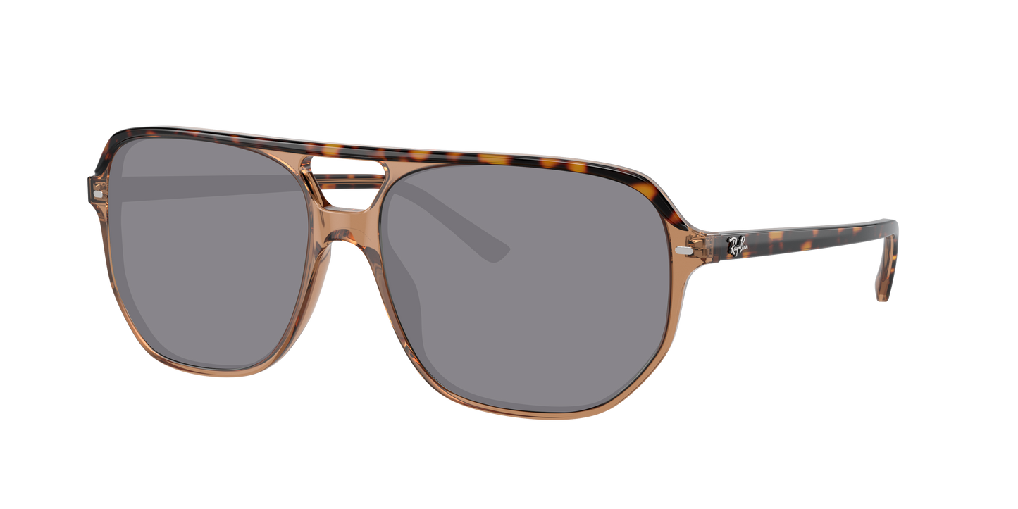 HAVANA ON TRANSPARENT BR, Grey-Polarized, Sunberryrx