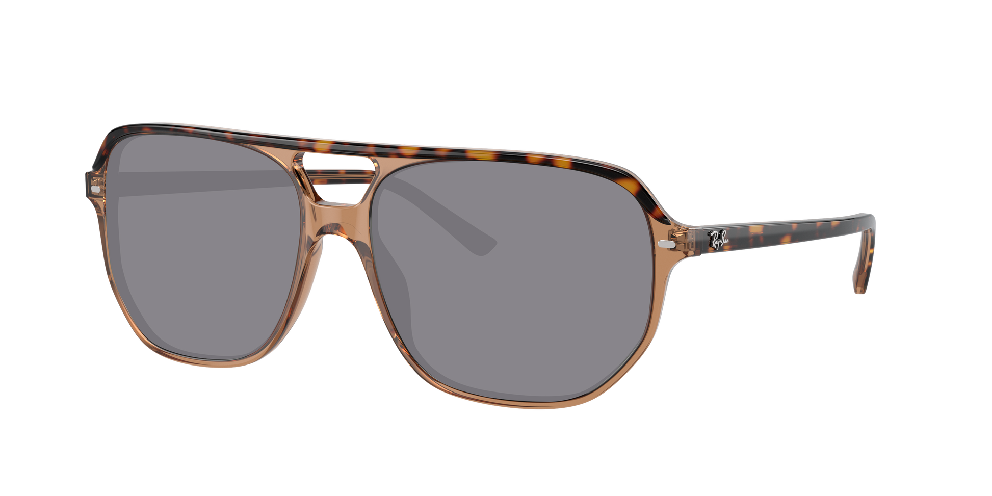 HAVANA ON TRANSPARENT BR, Grey-Polarized, Sunberryrx