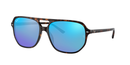Havana, Mirrored Blue-Polarized, Rayban