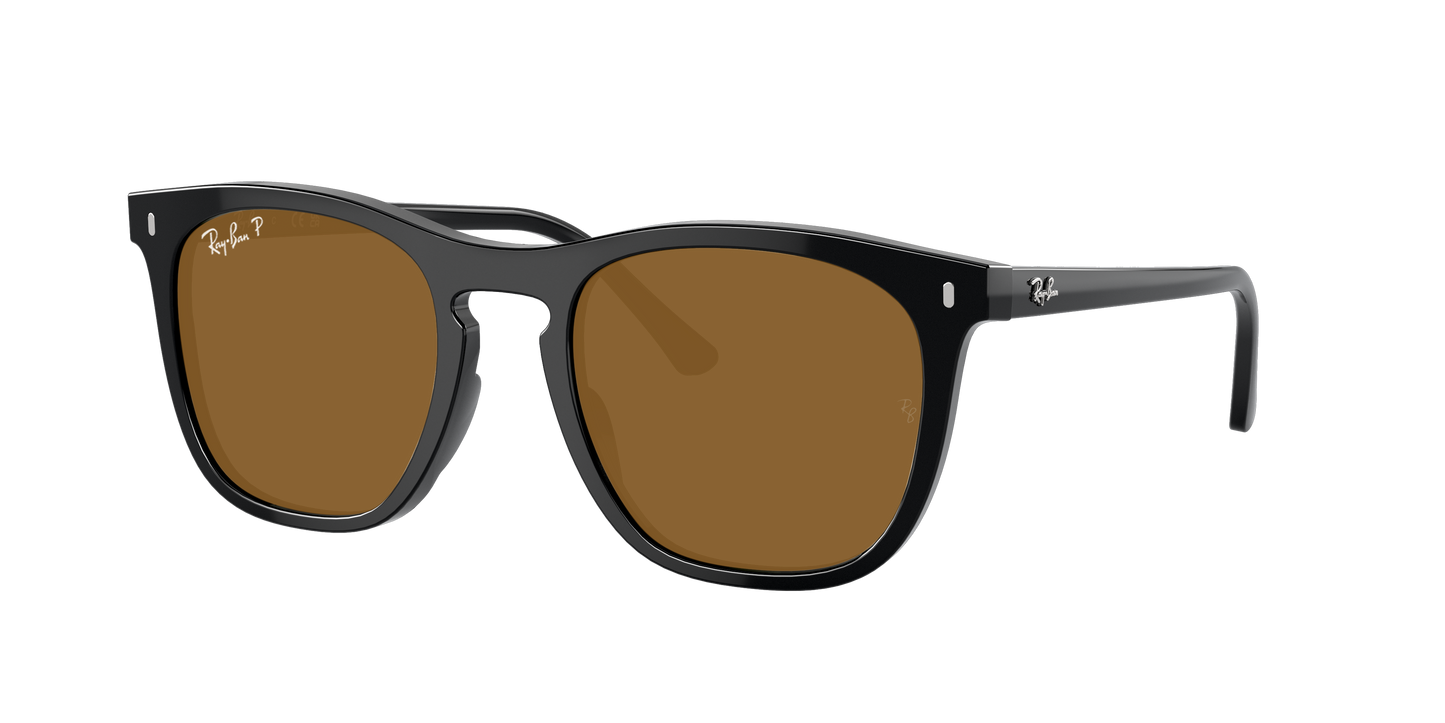 Black, Brown-Polarized, Rayban