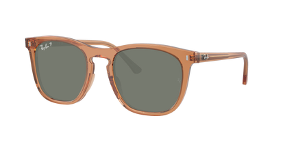 TRANSPARENT BROWN, Green-Polarized, Rayban