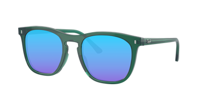 TRANSPARENT GREEN, Blue-Mirrored, Sunberryrx