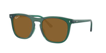 TRANSPARENT GREEN, Brown-Polarized, Rayban
