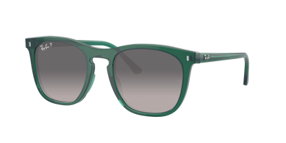 TRANSPARENT GREEN, Grey Gradient-Polarized, Rayban