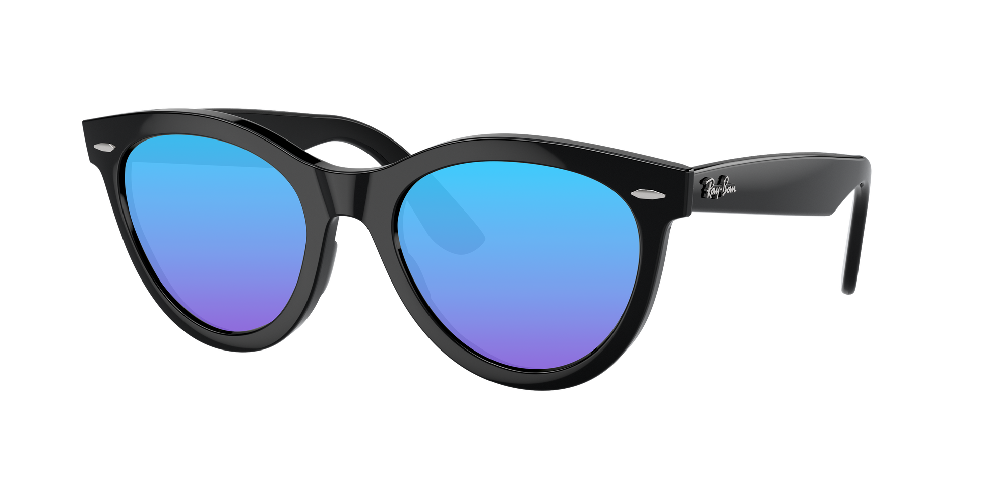 BLACK, Blue-Mirrored, Sunberryrx
