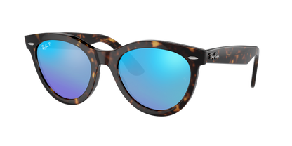 Havana, Mirrored Blue-Polarized, Rayban