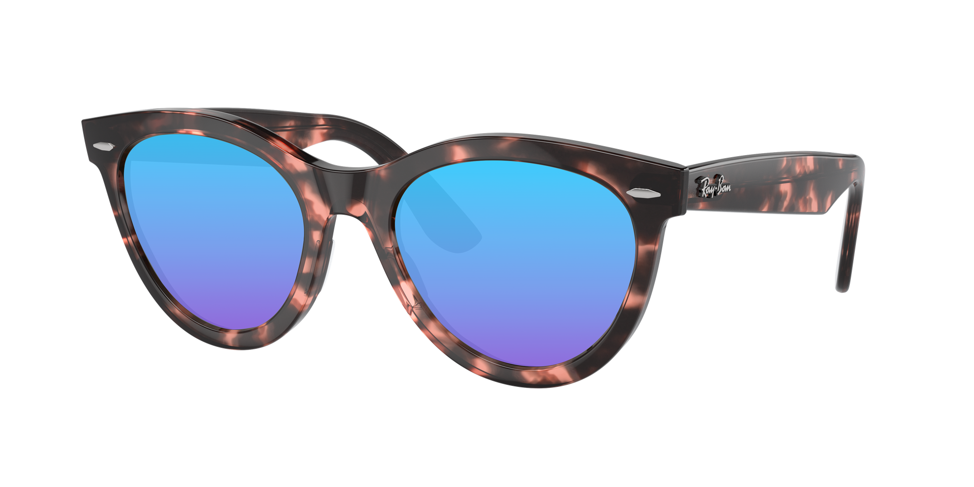 PINK HAVANA, Blue-Mirrored, Sunberryrx