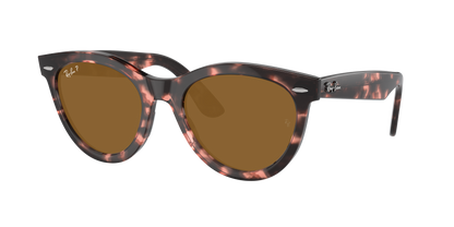 Pink Havana, Brown-Polarized, Rayban