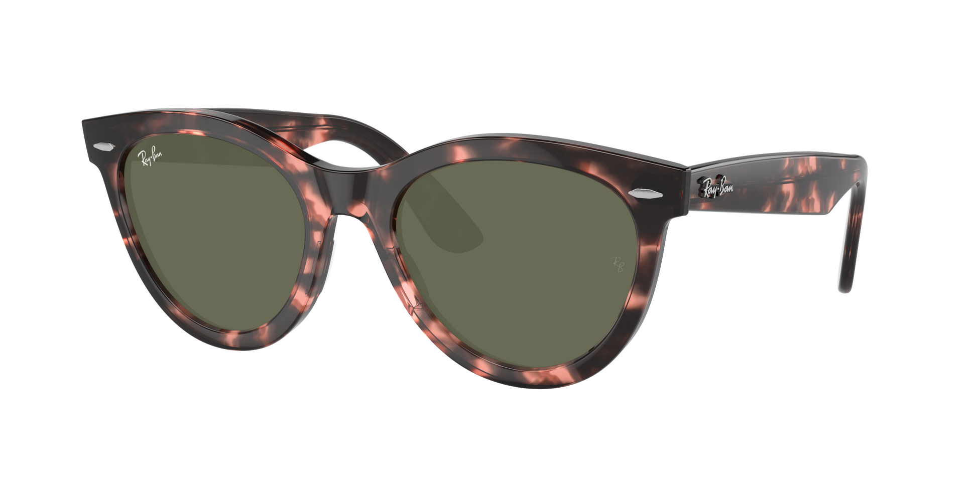 Pink Havana, Green, Rayban