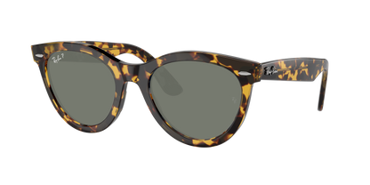 YELLOW HAVANA, Green-Polarized, Rayban