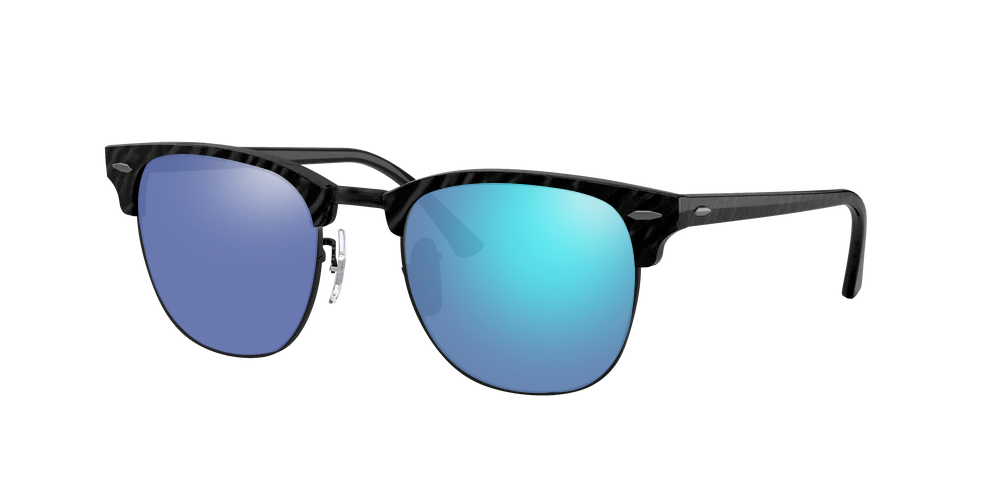 Black, Blue-Mirrored, Sunberryrx