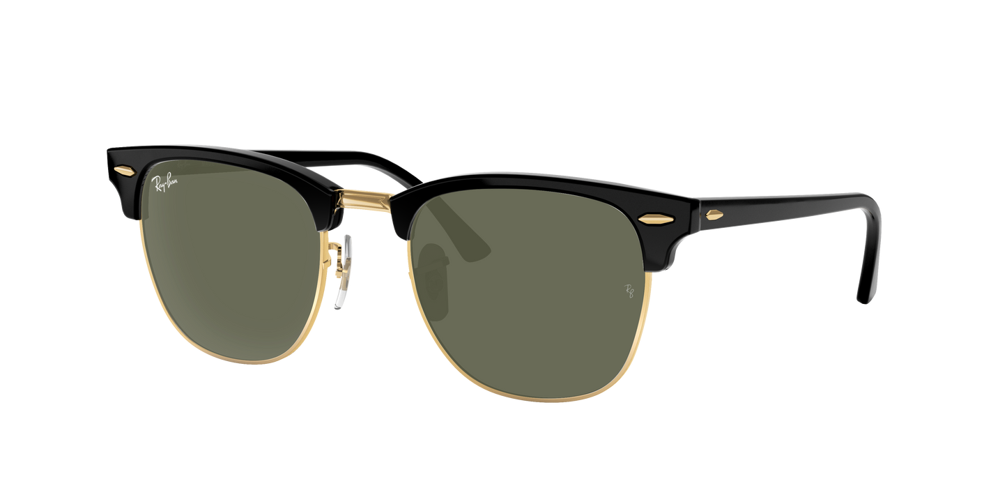 BLACK ON GOLD, Green, Rayban