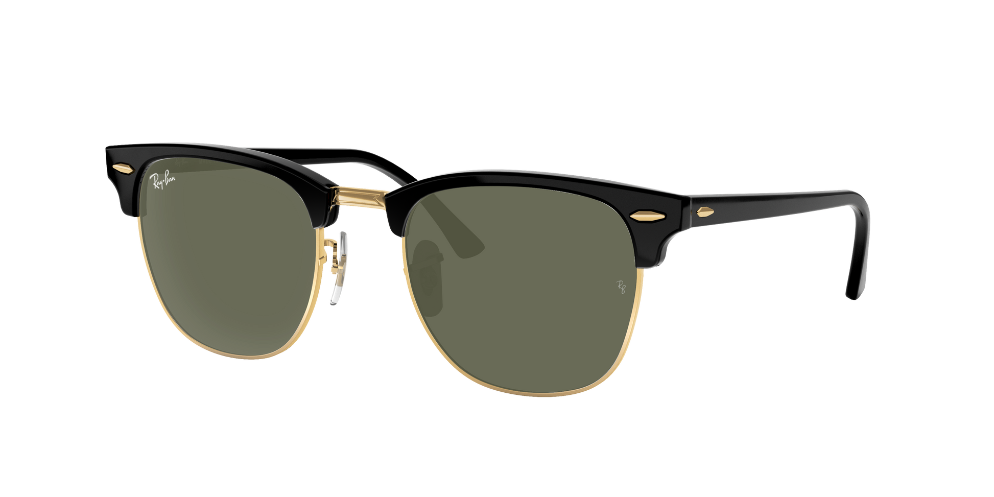 BLACK ON GOLD, Green, Rayban