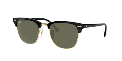 BLACK ON GOLD, Green, Rayban