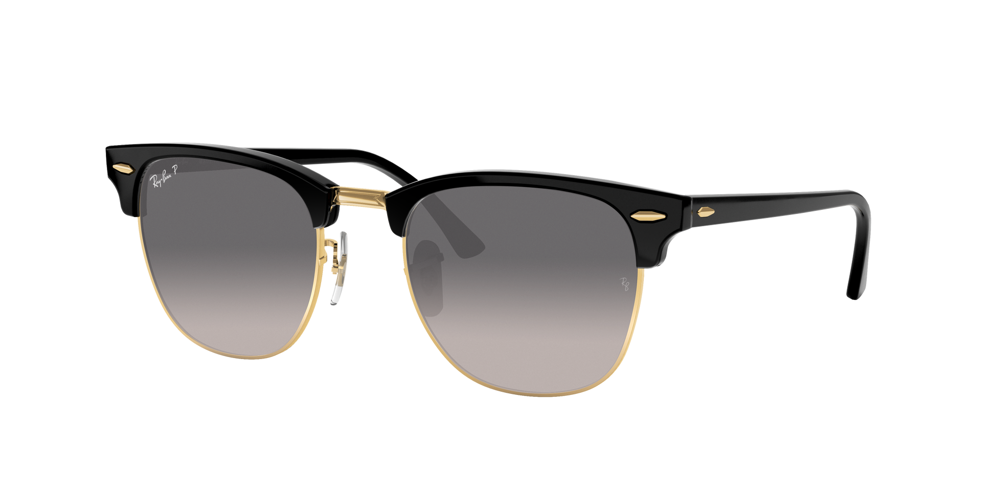 BLACK ON GOLD, Grey Gradient-Polarized, Rayban