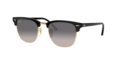BLACK ON GOLD, Grey Gradient-Polarized, Rayban