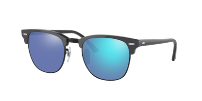 GREY ON BLACK, Blue-Mirrored, Sunberryrx