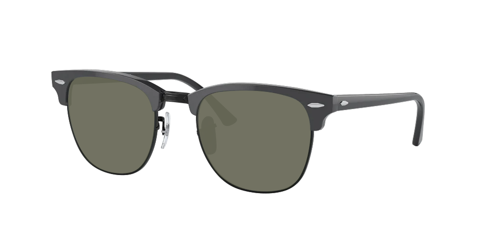 GREY ON BLACK, Green-Polarized, Sunberryrx