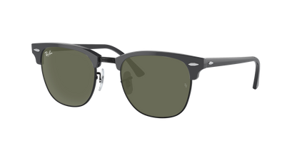 GREY ON BLACK, Green, Rayban