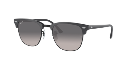 GREY ON BLACK, Grey Gradient-Polarized, Rayban