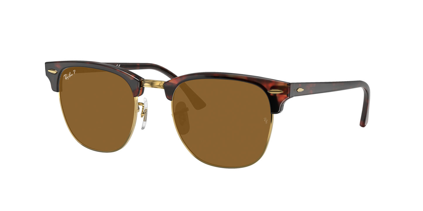 Tortoise On Gold, Brown-Polarized, Rayban