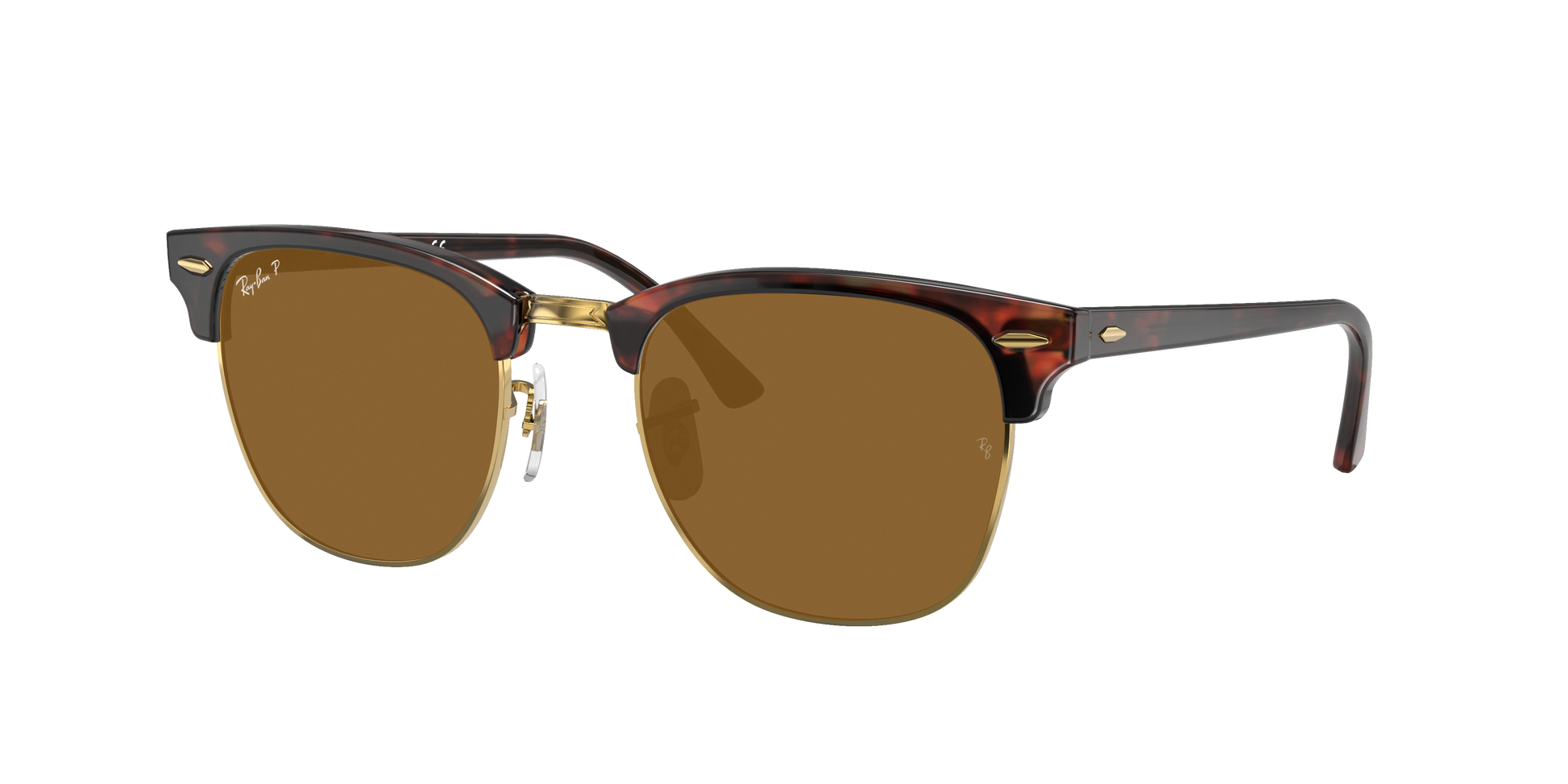 Tortoise On Gold, Brown-Polarized, Rayban