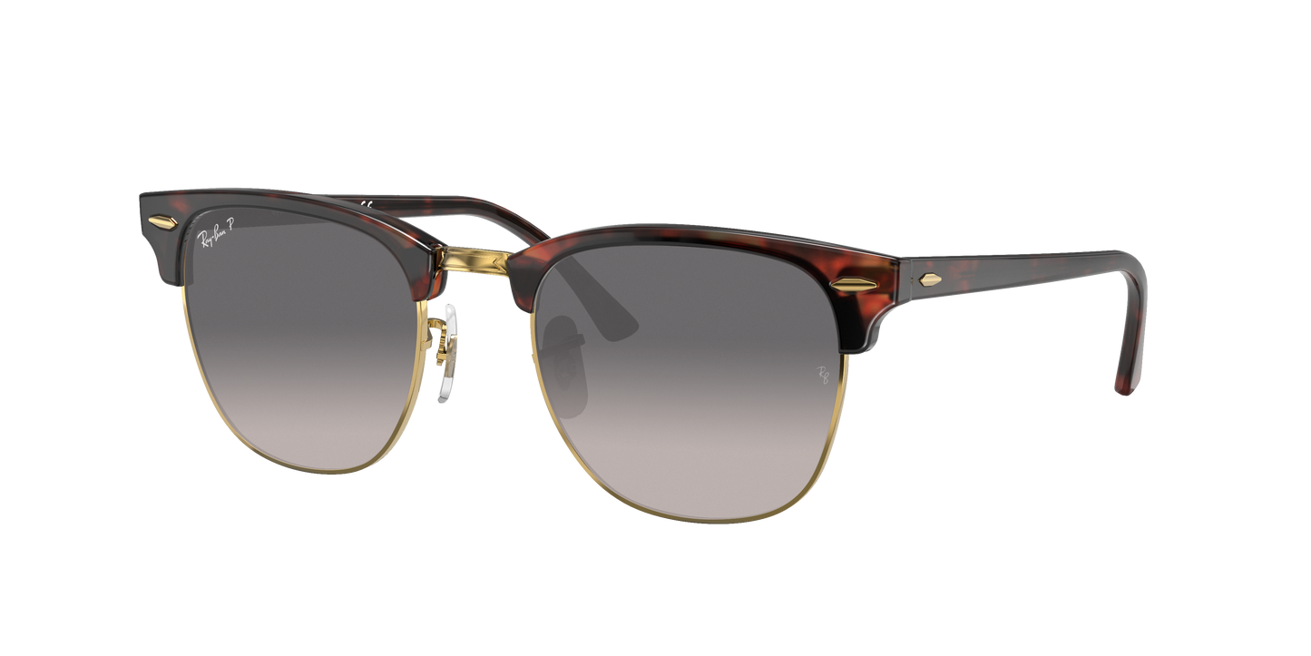 Tortoise On Gold, Grey Gradient-Polarized, Rayban