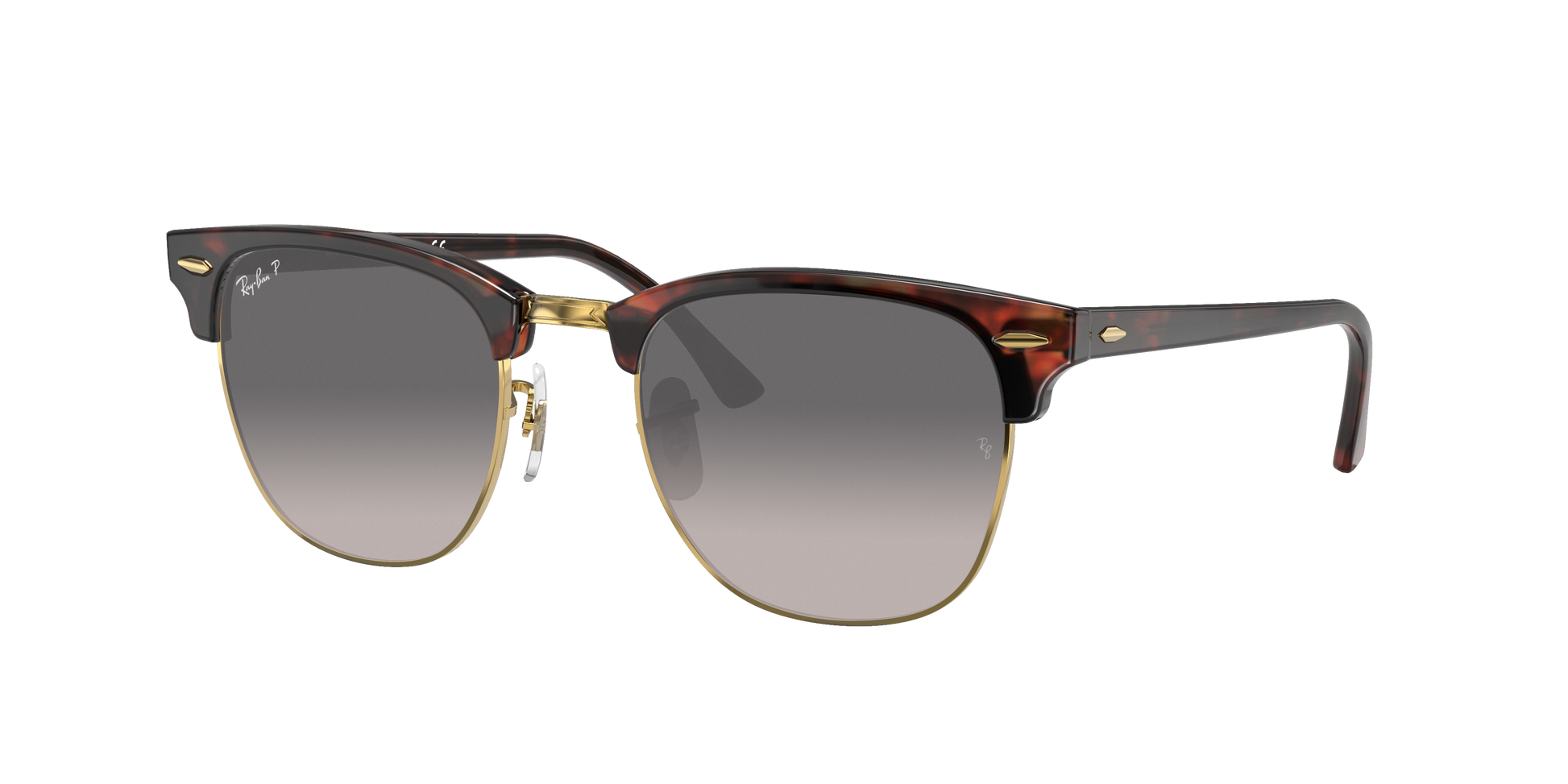 Tortoise On Gold, Grey Gradient-Polarized, Rayban