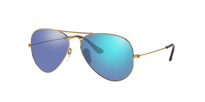 Arista Gold, Blue-Mirrored, Sunberryrx