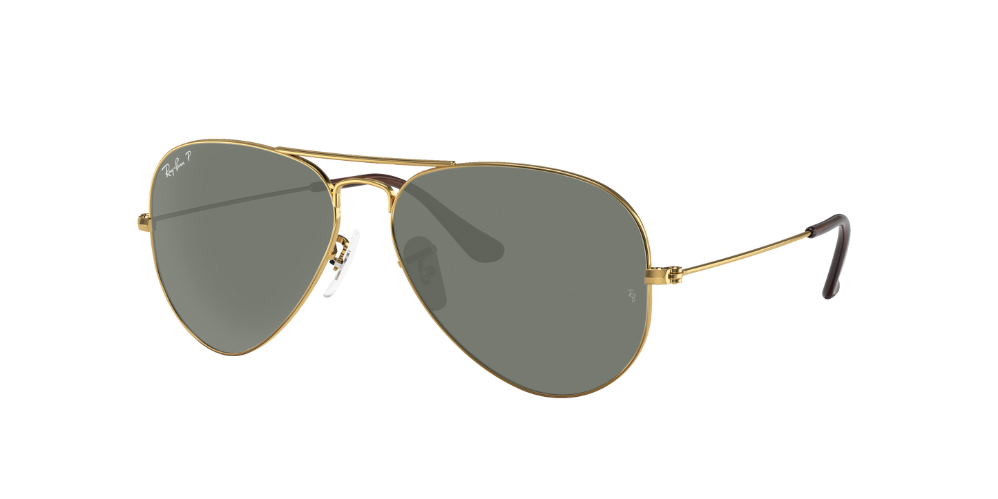 Arista Gold, Green-Polarized, Rayban