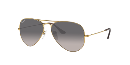 Arista Gold, Grey Gradient-Polarized, Rayban