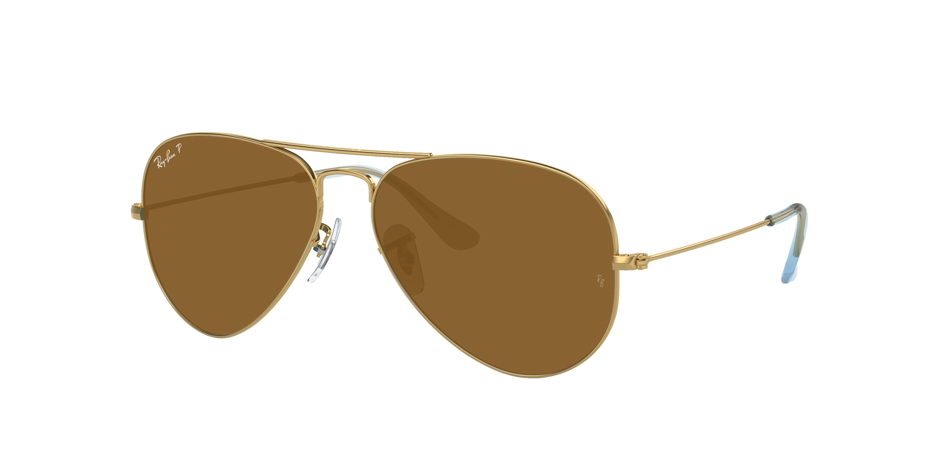 Gold, Brown-Polarized, Rayban