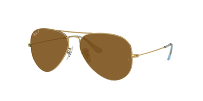 Gold, Brown-Polarized, Rayban