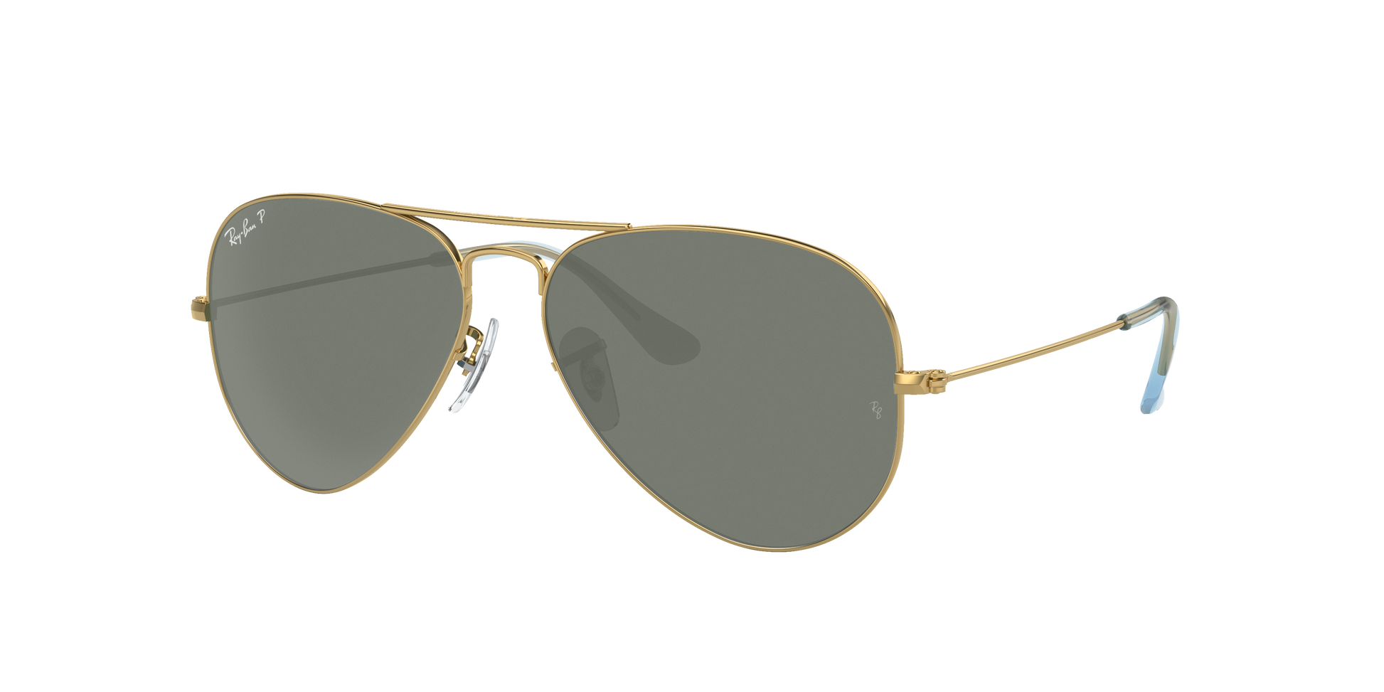 Gold, Green-Polarized, Rayban