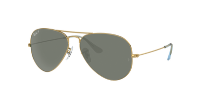 Gold, Green-Polarized, Rayban