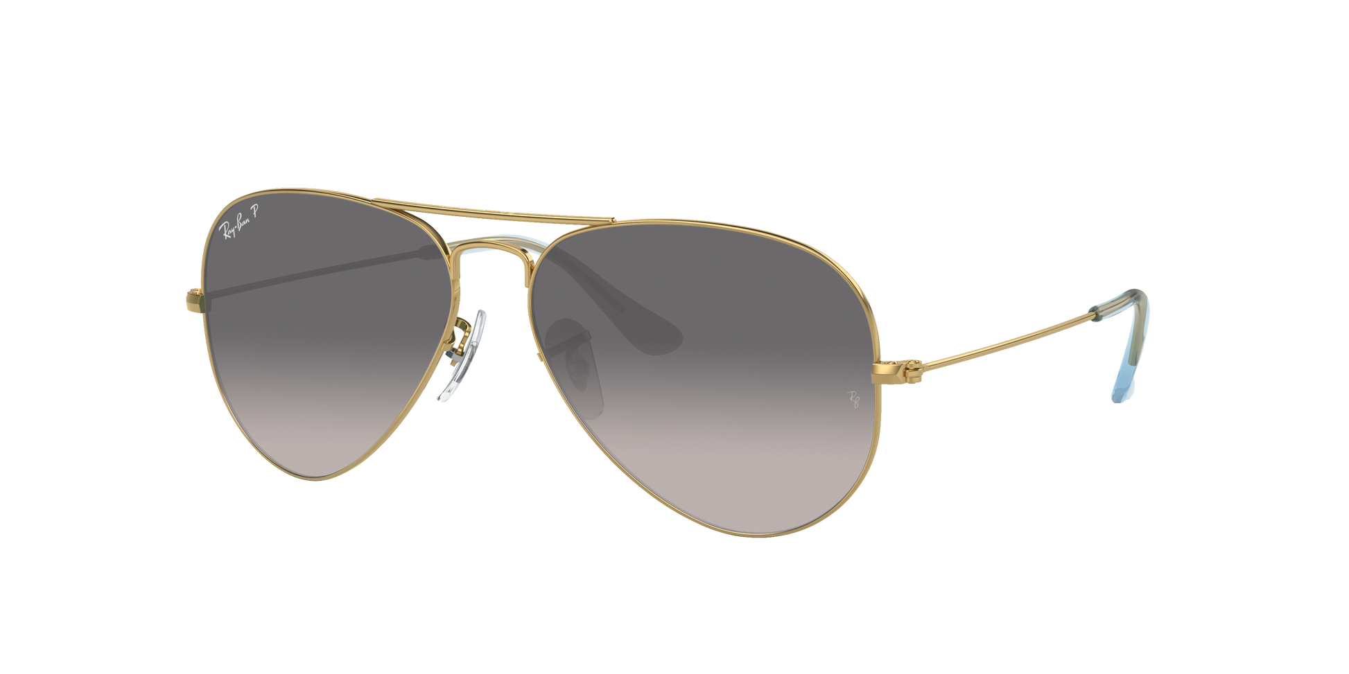 Gold, Grey Gradient-Polarized, Rayban