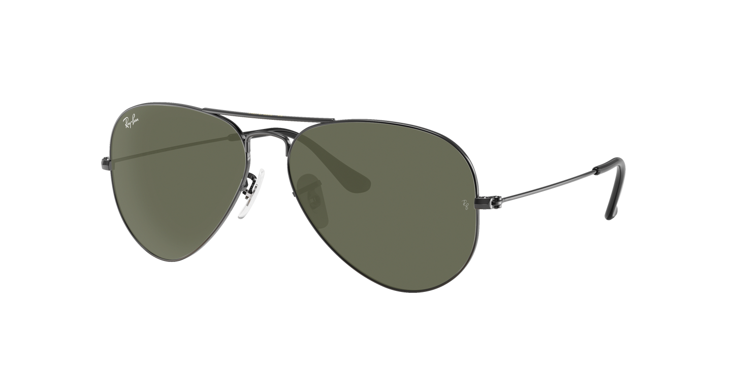 Gunmetal, Green, Rayban