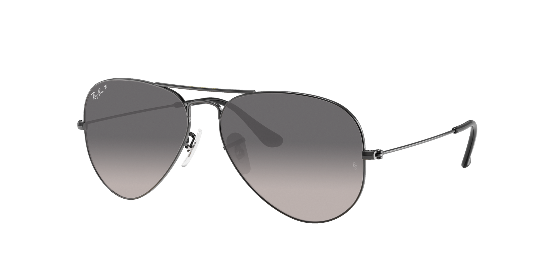 Gunmetal, Grey Gradient-Polarized, Rayban