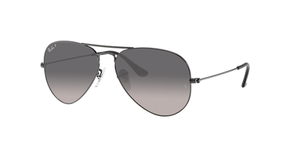 Gunmetal, Grey Gradient-Polarized, Rayban