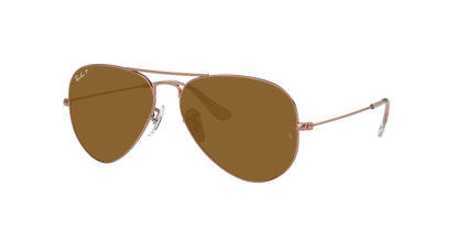 Rose Gold, Brown-Polarized, Rayban