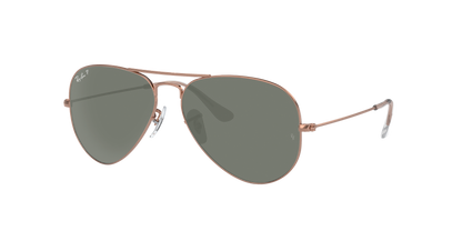 Rose Gold, Green-Polarized, Rayban