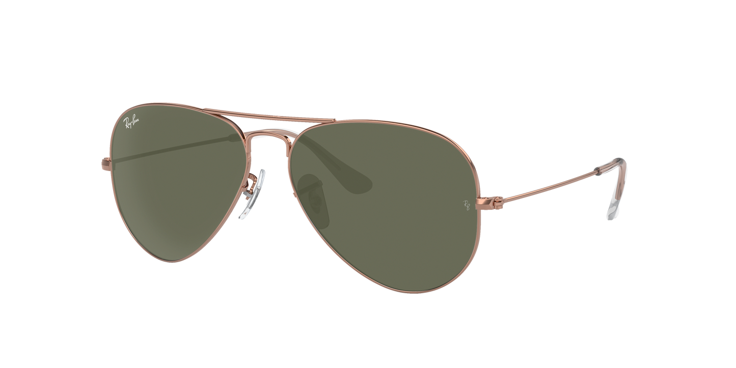 Rose Gold, Green, Rayban
