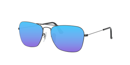 GUNMETAL, Blue-Mirrored, Sunberryrx