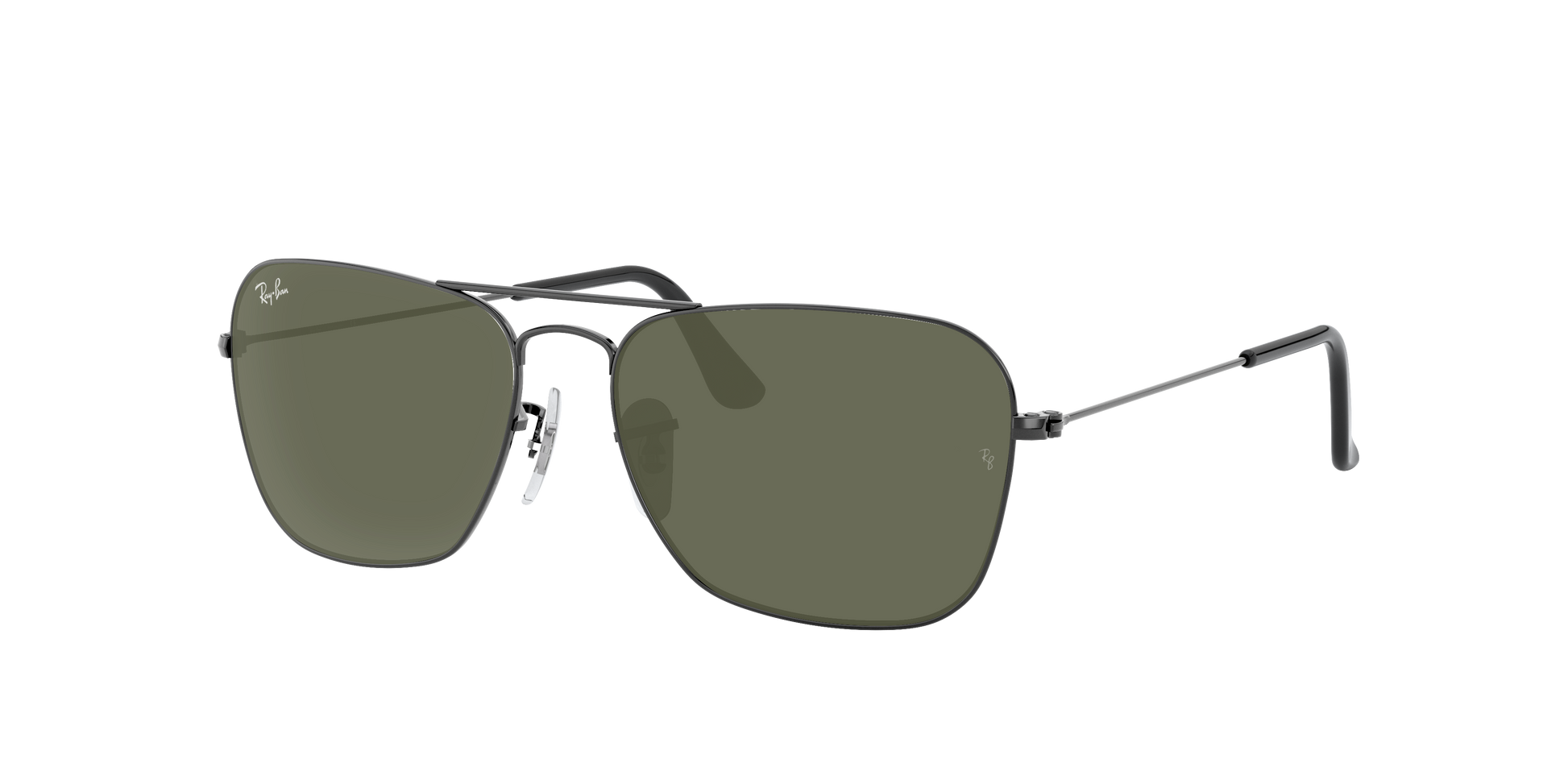 Gunmetal, Green, Rayban