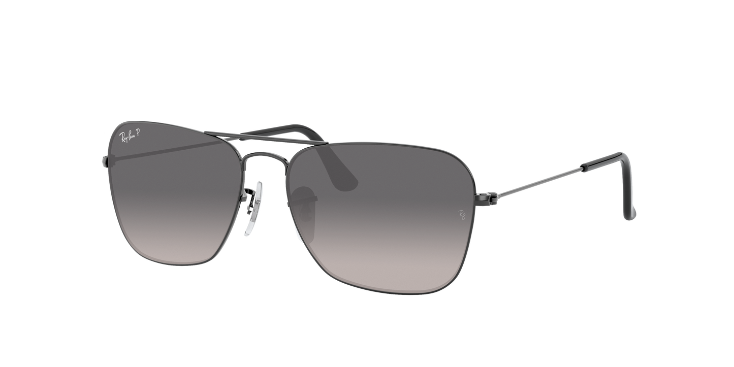Gunmetal, Grey Gradient-Polarized, Rayban
