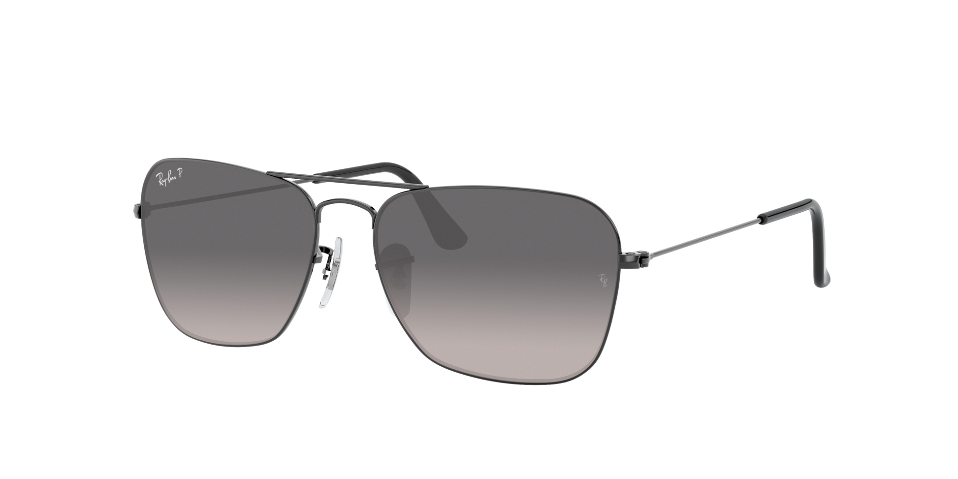 Gunmetal, Grey Gradient-Polarized, Rayban