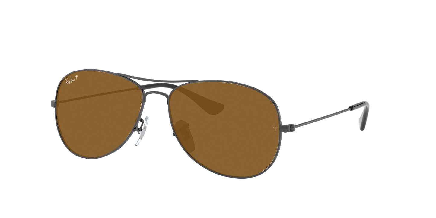 Gunmetal, Brown-Polarized, Rayban