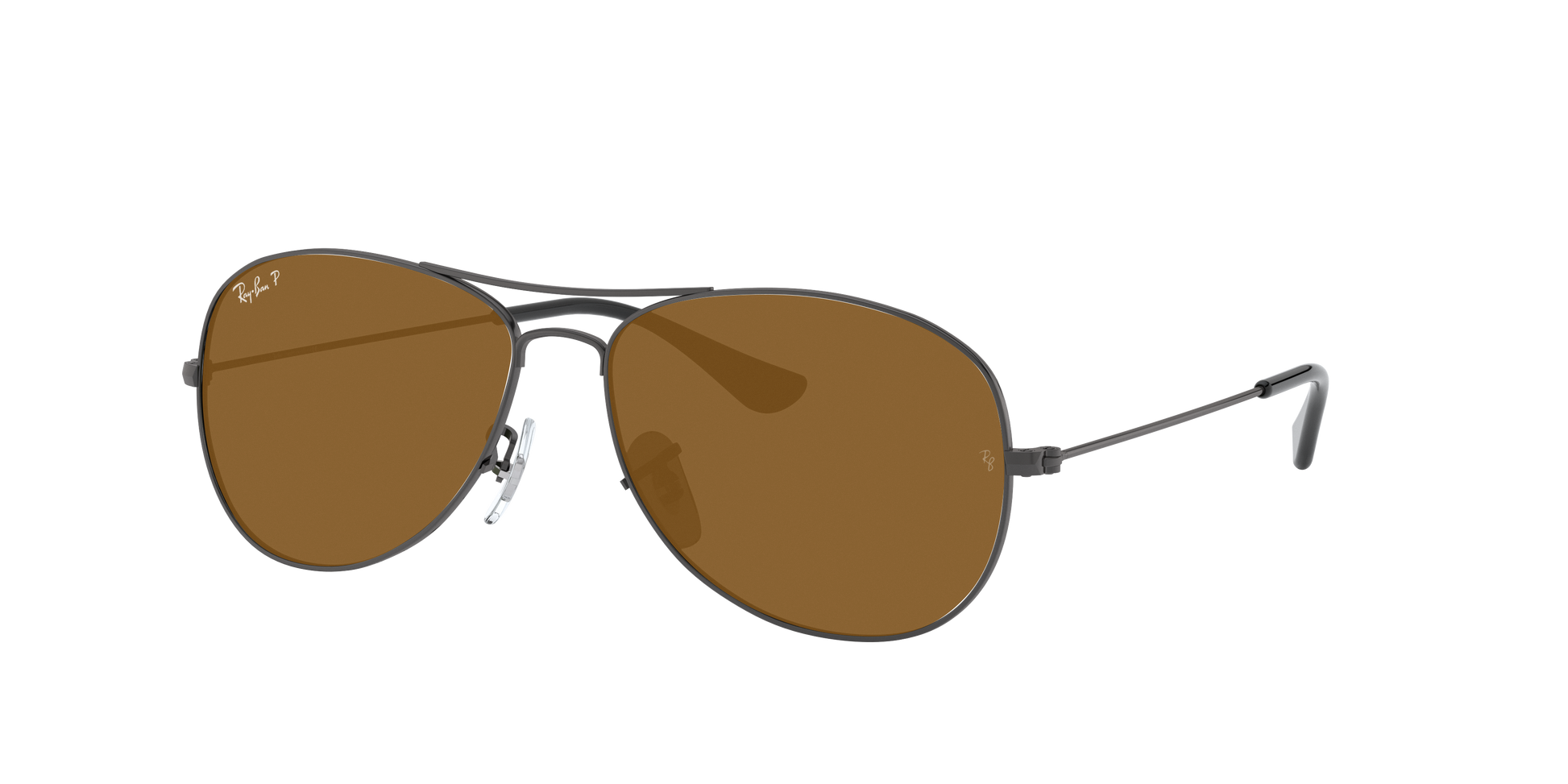 Gunmetal, Brown-Polarized, Rayban